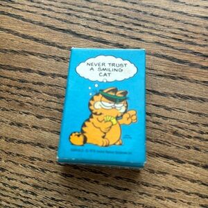 Vintage 1978 Garfield Mini Playing Cards